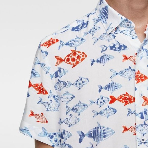 Zara Other - ISO Zara Men Fish Shirt